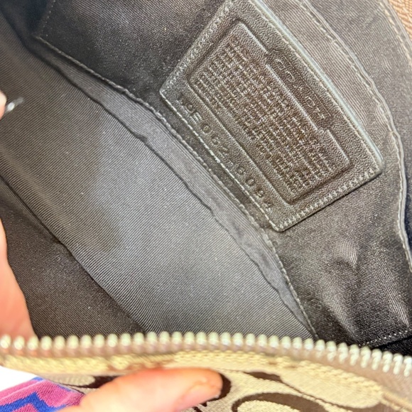 Coach 6094 vintage y2k signature brown semi Hampton mini bag - Picture 12 of 12